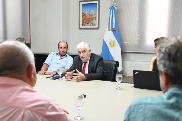 Agroperiodistas entrerrianos se reunieron con Vilella