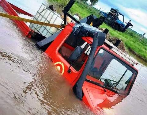 Caminos anegados complican el acceso a miles de hectáreas productivas en Gualeguay