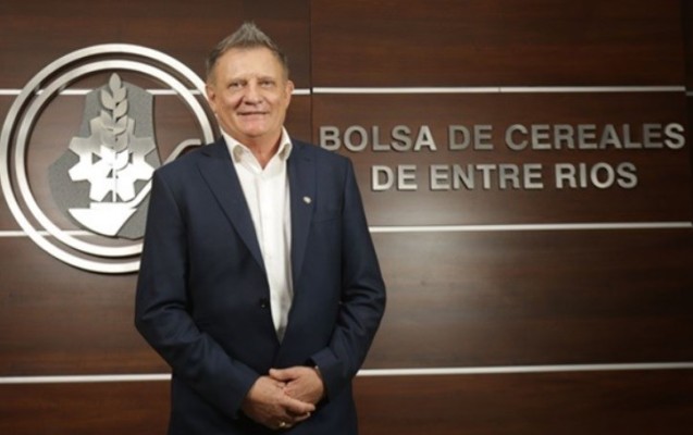 Héctor Bolzán, reelecto presidente de la Bolsa de Cereales de Entre Ríos