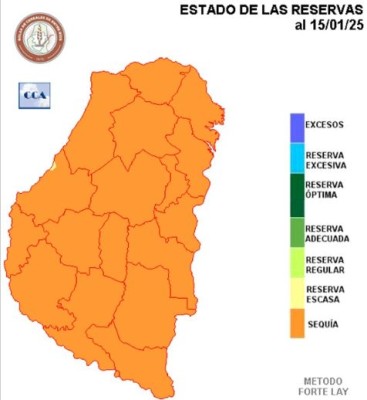 Entre Ríos, en estado de sequía