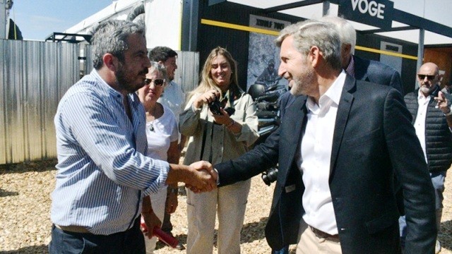 En Expoagro, la FAA entrerriana se reunió con Frigerio