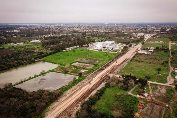 Se reinicia la obra de pavimentación del acceso norte a Concepción del Uruguay