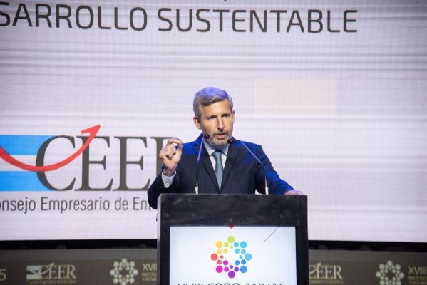 Frigerio ratificó su compromiso de alivio impositivo y protección al sector privado