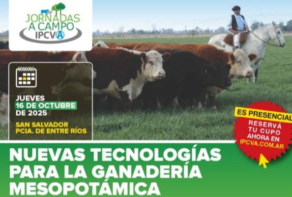 El Ipcva vuelve a Entre Ríos con una jornada a campo en Jubileo