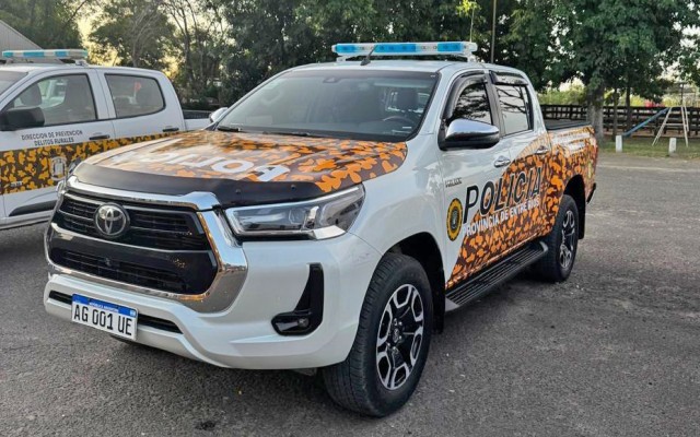 Una camioneta incautada en una causa de abigeato pasó a la brigada de Gualeguaychú