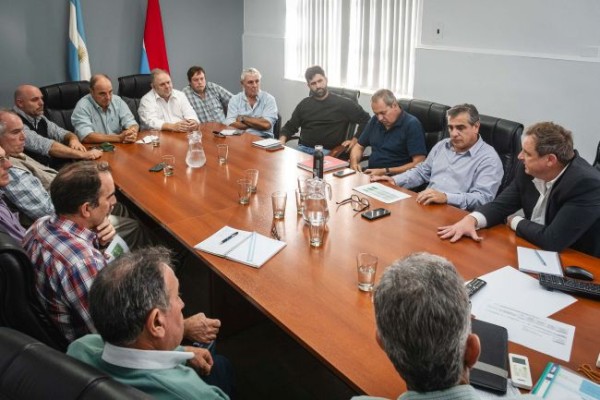 La cúpula de Vialidad recibió a los referentes del ruralismo entrerriano