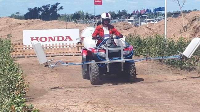El cuatriciclo de producción nacional, la estrella de Honda en Expoagro 2026