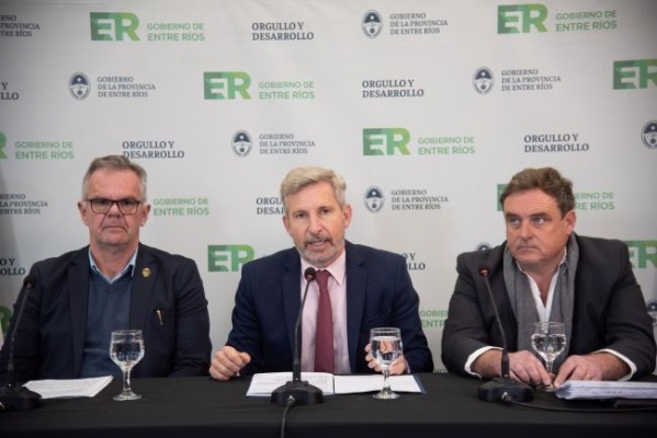 Frigerio anunció una inversión en Vialidad de más de $12.000 millones